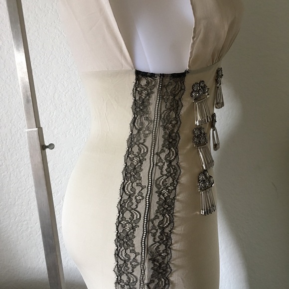 Pollini by Rifat Ozbek Safety Pin Dress - Picture 8 of 9